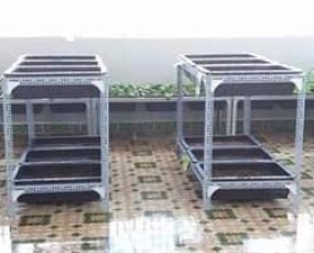 SỬ DỤNG KỆ SẮT ĐỂ TRỒNG RAU TẠI NHÀ TẠI SAO KHÔNG?