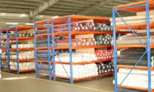 KỆ KHO VẢI CHUYÊN DỤNG: GIẢI PHÁP CHO HỘ KINH DOANH VẢI